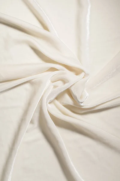 Κρεμώδες λευκό βελούδινο φόντο — Φωτογραφία Αρχείου
