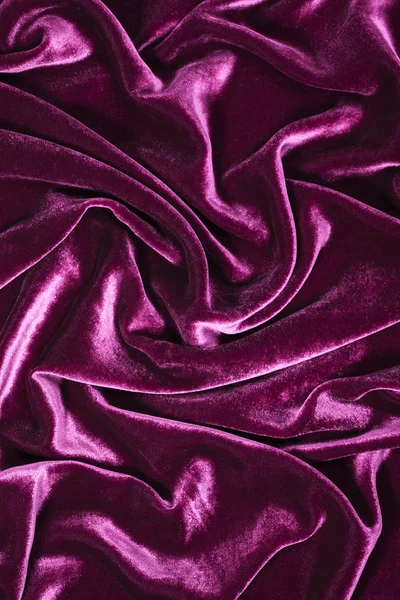 Роскошный фиолетовый бархат — стоковое фото