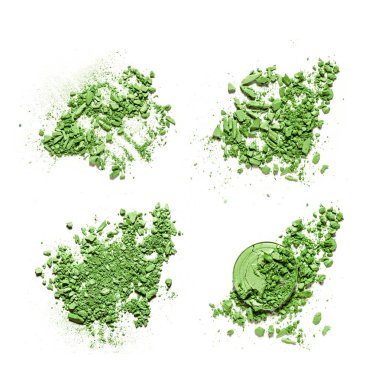 Yeşil yapmak kadar ezilmiş göz farı