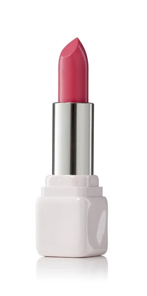 Open pink lipstick — Stock Photo, Image