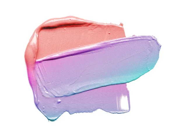 Mancha de gradiente de pintura o crema — Foto de Stock