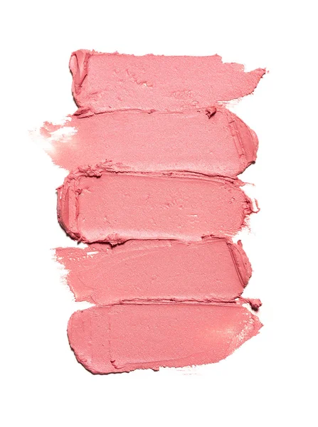 Smear paint of cosmetic and beauty products — Stock Photo, Image