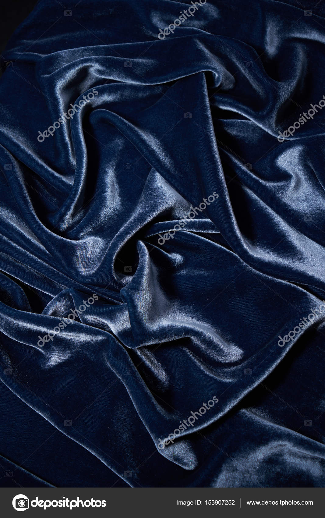 dark blue velvet background — Stock Photo © artcasta #153907252