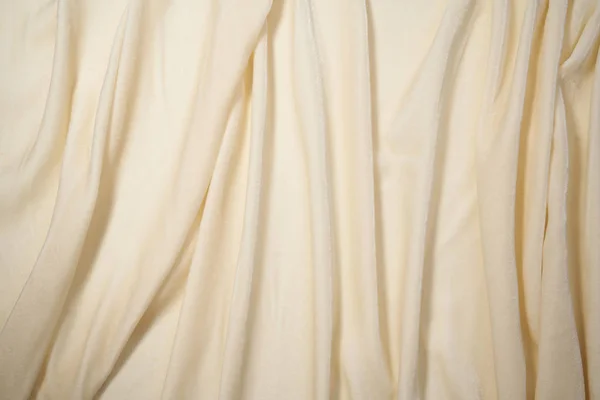 Kremsi beyaz kadife arka plan — Stok fotoğraf