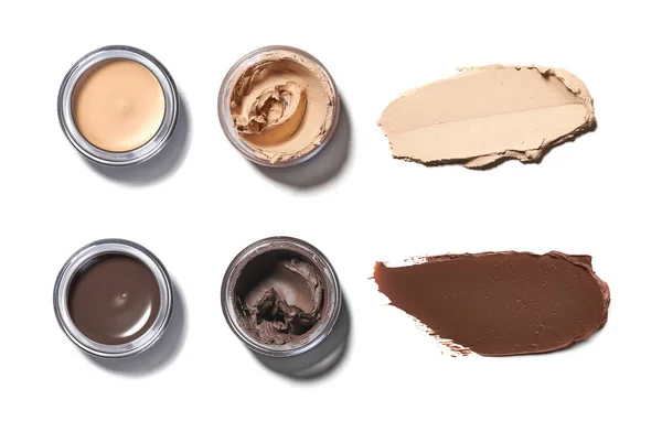 Smear paint of cosmetic products — Stock Photo, Image