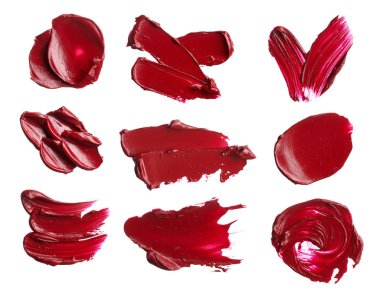 smear çeşitli kozmetik ürünleri kümesi