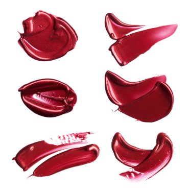 smear çeşitli kozmetik ürünleri kümesi