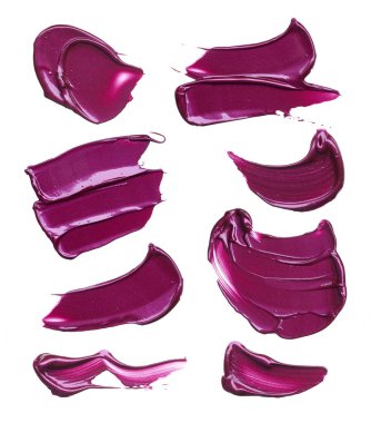 smear çeşitli kozmetik ürünleri kümesi