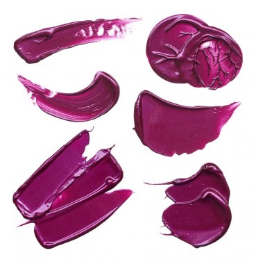 smear çeşitli kozmetik ürünleri kümesi