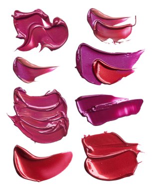 smear çeşitli kozmetik ürünleri kümesi