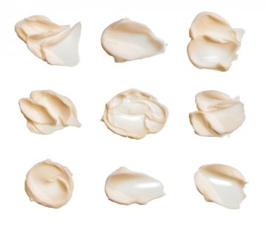 smear çeşitli kozmetik ürünleri kümesi