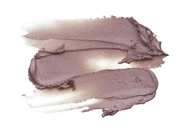 Highlighter texture on white background