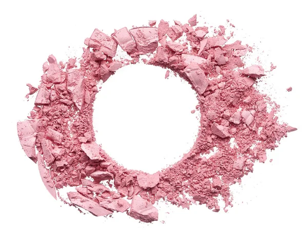 Make up crushed eyeshadow, blush or powder — Stock Photo, Image
