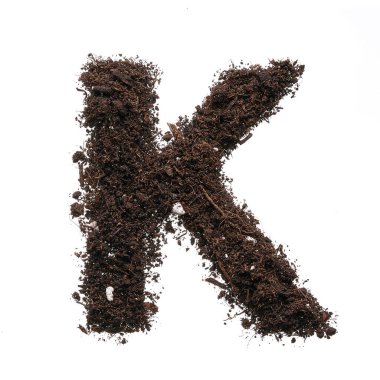 İngiliz alfabesinin beyaz arka planda izole edilmiş harfi. Kalıp harfi dünyayı kullanarak oluşturulur