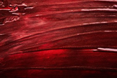 Beyaz arka planda parıltıları olan çok renkli akrilik boya dokusu ve vuruşları