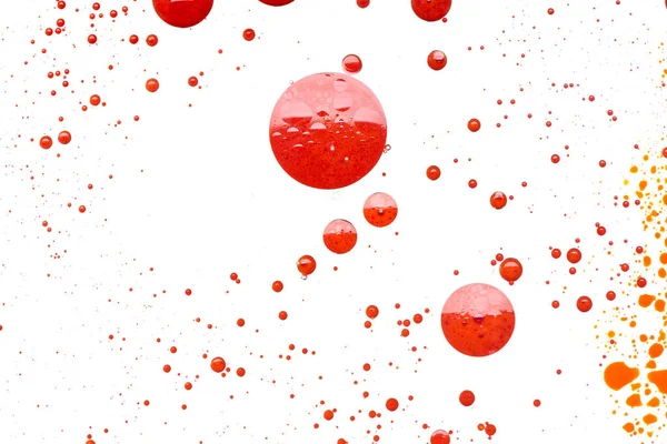 Textura Espuma Sabão Vermelho — Fotografia de Stock