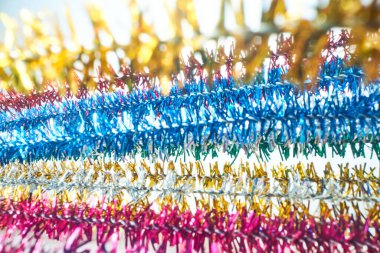 Parlak Noel dekorasyonu, soyut arka plan