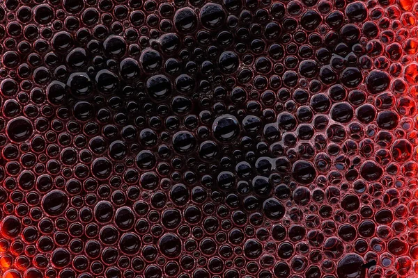Zeepbellen Abstracte Textuur Macro Fotografie — Stockfoto