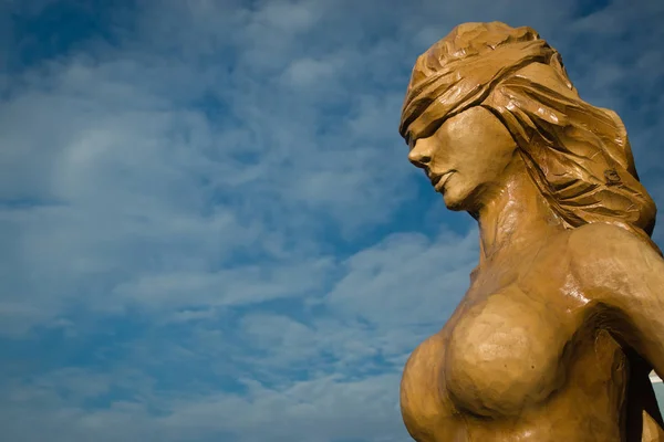 Estatua de madera del ídolo . —  Fotos de Stock