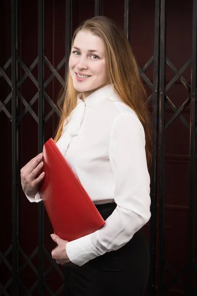 Atractiva mujer de negocios — Foto de Stock