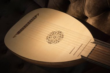 Lute of the 16th century clipart