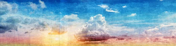 Sky kunst zomer — Stockfoto