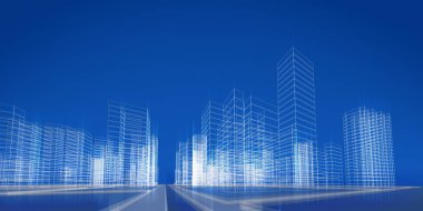 Şehir kavramı 3d