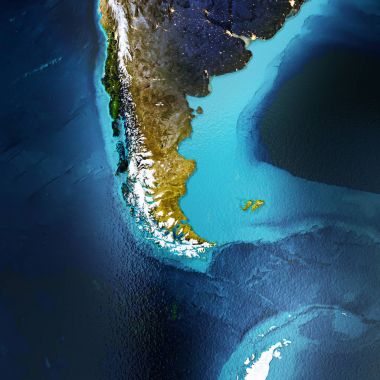Patagonya, Güney Amerika, Andes