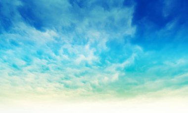 Gökyüzü ve bulutlar renkleri