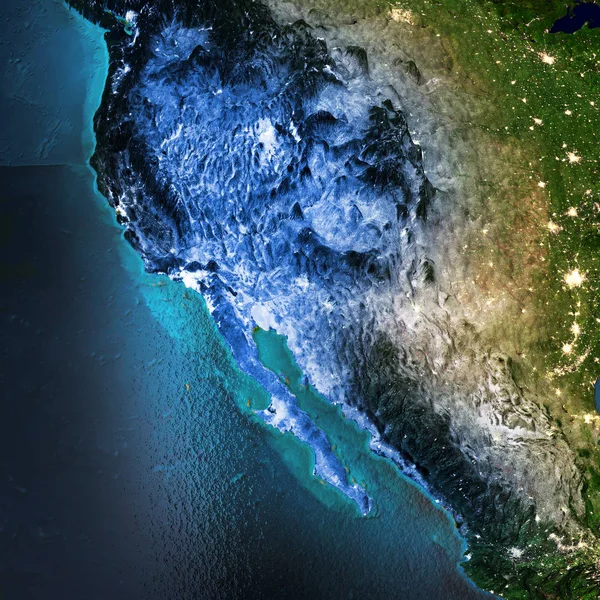 Kalifornie, Severní Amerika, Mexiko, Usa — Stock fotografie
