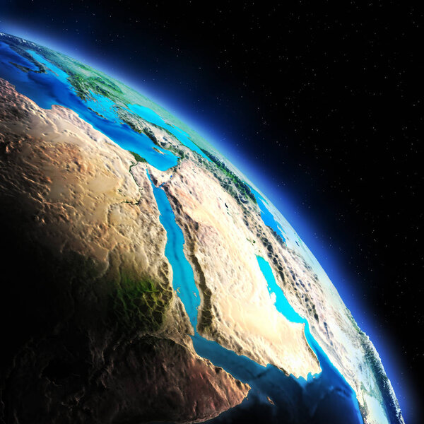 Planet Earth 3d space