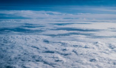 Bulutlar gökyüzü atmosfer panorama içinde