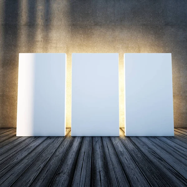 Cajas de papel blanco —  Fotos de Stock