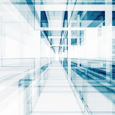 Soyut mimari arkaplan