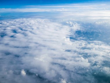 Bulutlar gökyüzü atmosfer panorama içinde