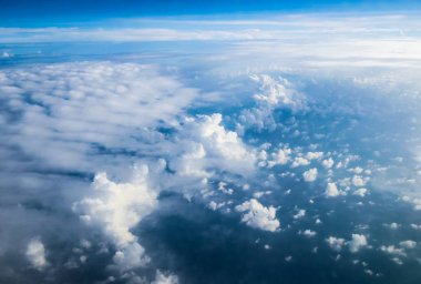 Bulutlar gökyüzü atmosfer panorama içinde