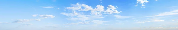 Sky clouds summer panorama — Stock Photo, Image