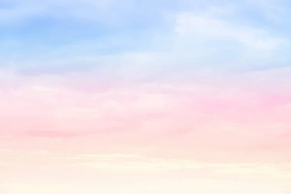 Cielo colori pastello luminosi — Foto Stock