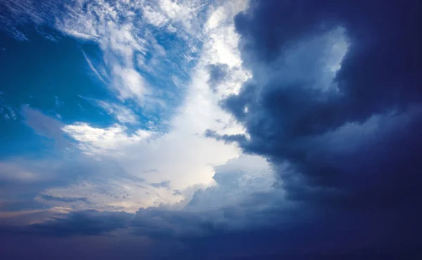 Hurrikan Himmel Sturmwetter — Stockfoto