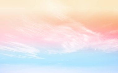 Renkli gökyüzü yaz artalanları