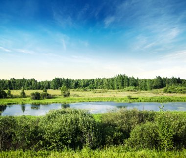 Manzara panorama açık