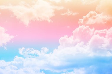 Renkli gökyüzü yaz artalanları