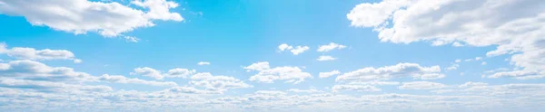 Cielo nuvole estate panorama — Foto Stock