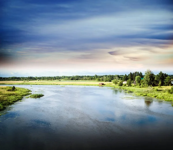 Verano hermoso paisaje —  Fotos de Stock