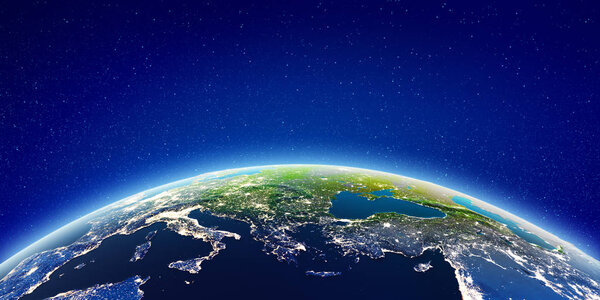 Europe from space — Stock Photo, Image