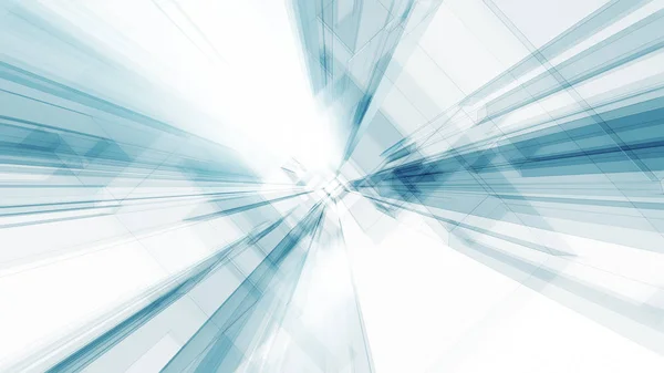 ブルーグローホワイトカラー透明ガラス抽象的な背景 — ストック写真