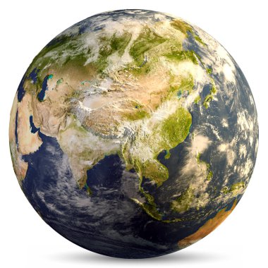 Dünya gezegeni izole