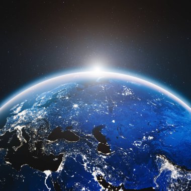 Şehir Rusya 'yı aydınlatıyor