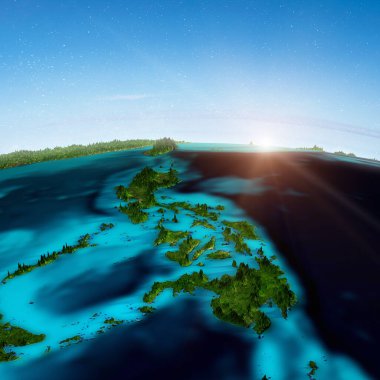 Filipinler Adaları arka planı