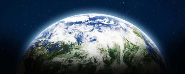 Planet Earth panoramic — Stock Photo, Image